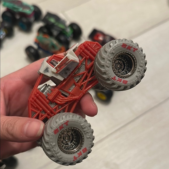 Monster Truck Toy - White and Gray - Picture 3 of 3